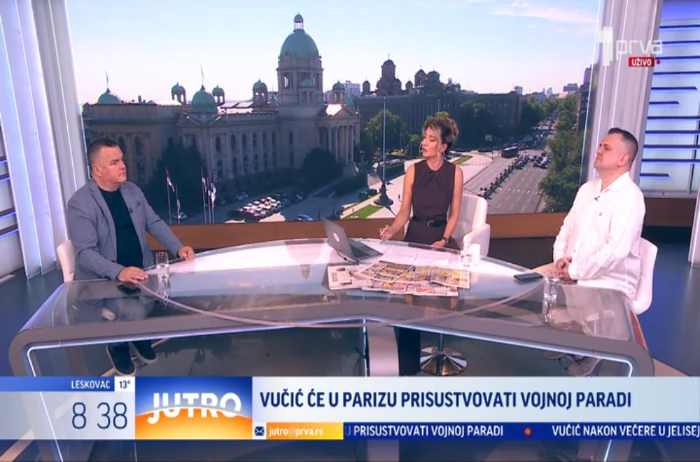 Prelistavanje štampe sa Nenadom Vukovićem i Vladimirom Dobrosavljevićem