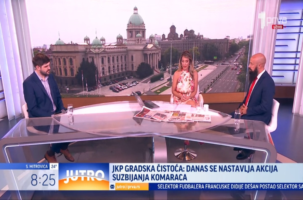 Prelistavanje štampe sa Ljubomirom Đurićem i Markom Miškeljinom