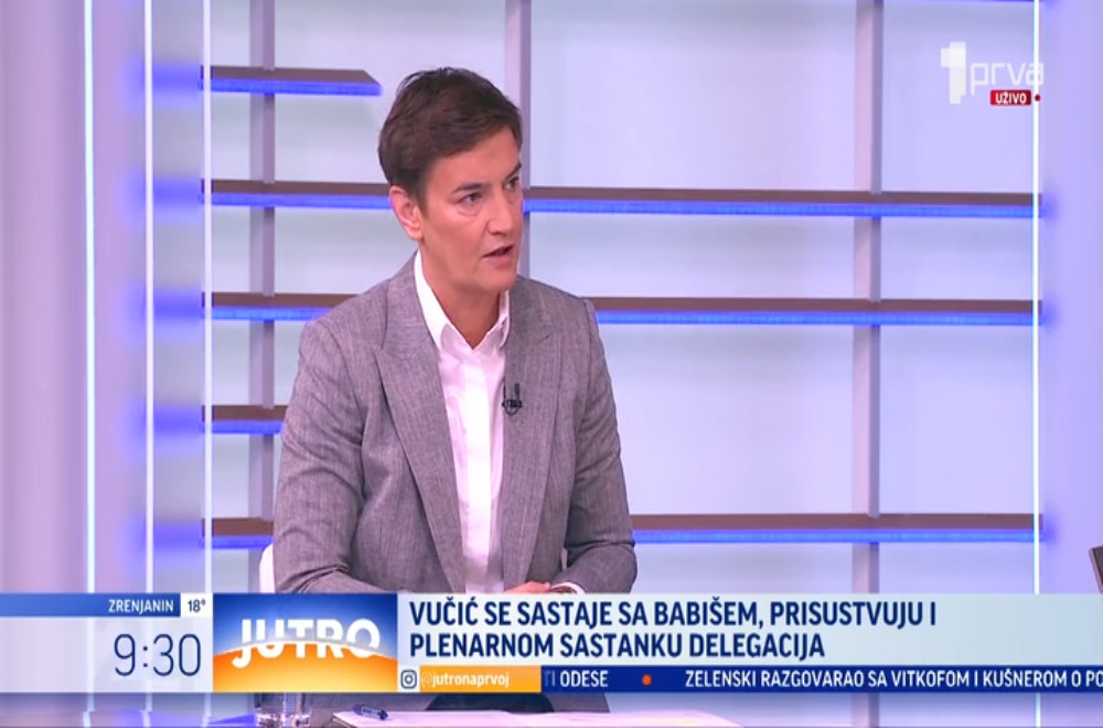 Gošća “Jutra” je Ana Brnabić, predsednica Narodne skupštine Republike Srbije