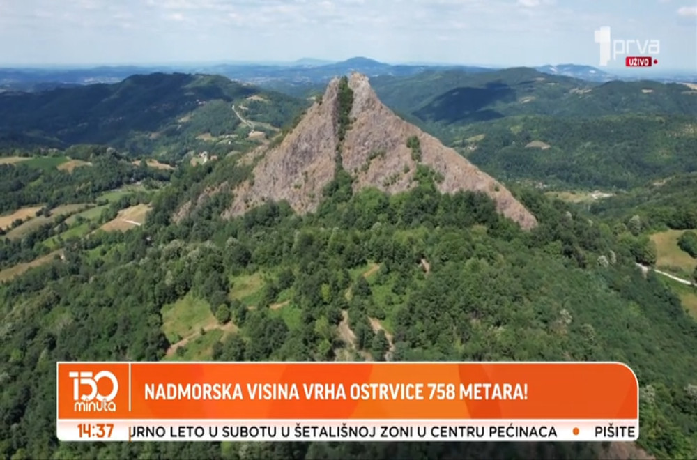 Donosimo vam priču o Ostrvici, ostacima razorene vulkanske kupe