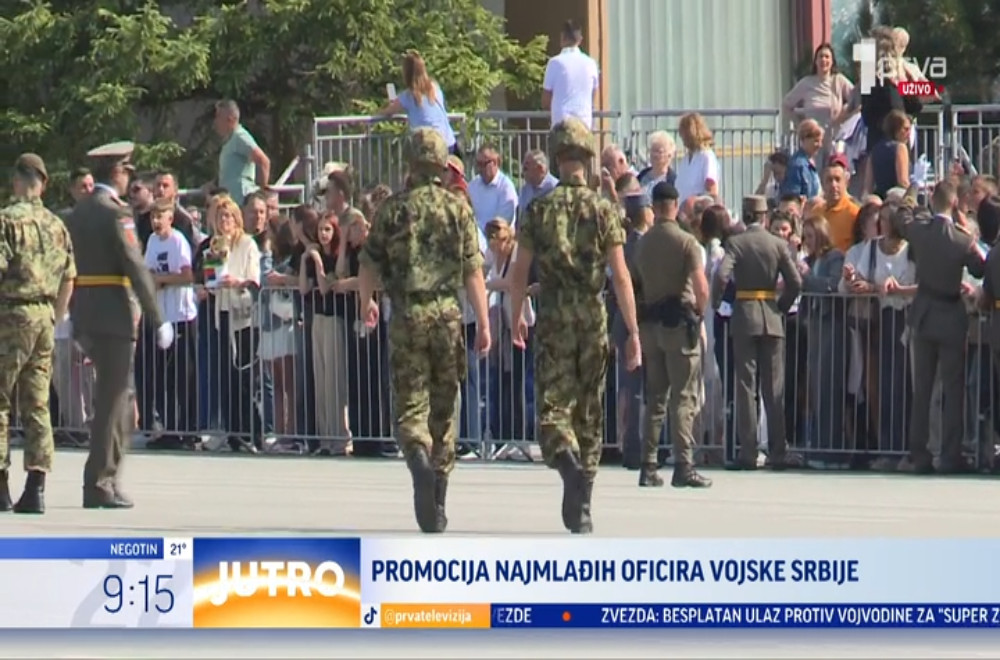 Promocija najmlađih oficira Vojske Srbije