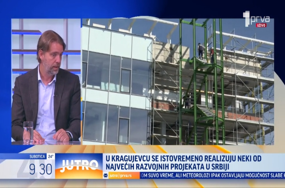 Gost „Jutra“: Nikola Dašić, gradonačelnik Kragujevca