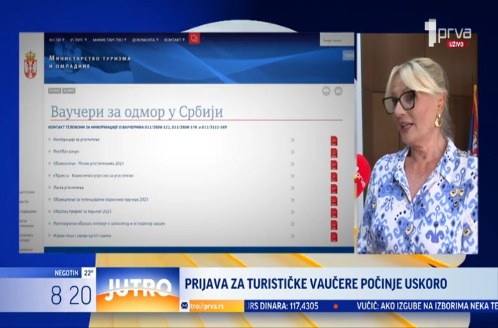 Odmor u Srbiji uz državnu subvenciju