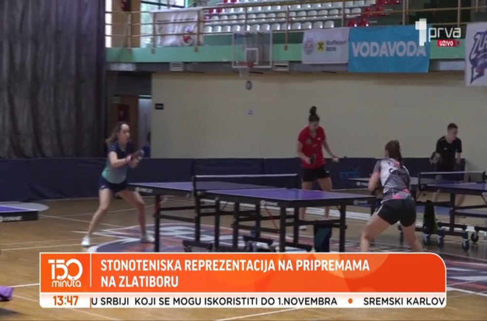 Muška i ženska stonoteniska reprezentacija pripremaju se za nova takmičenja