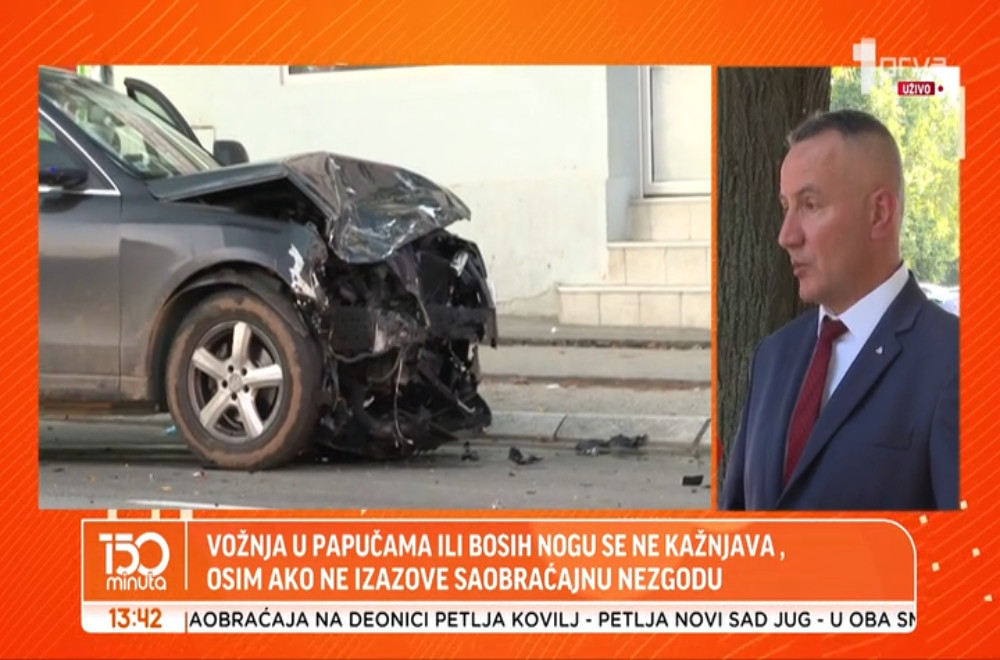 Vožnja u papučama se ne kažnjava, osim ako ne izazove saobraćajnu nezgodu