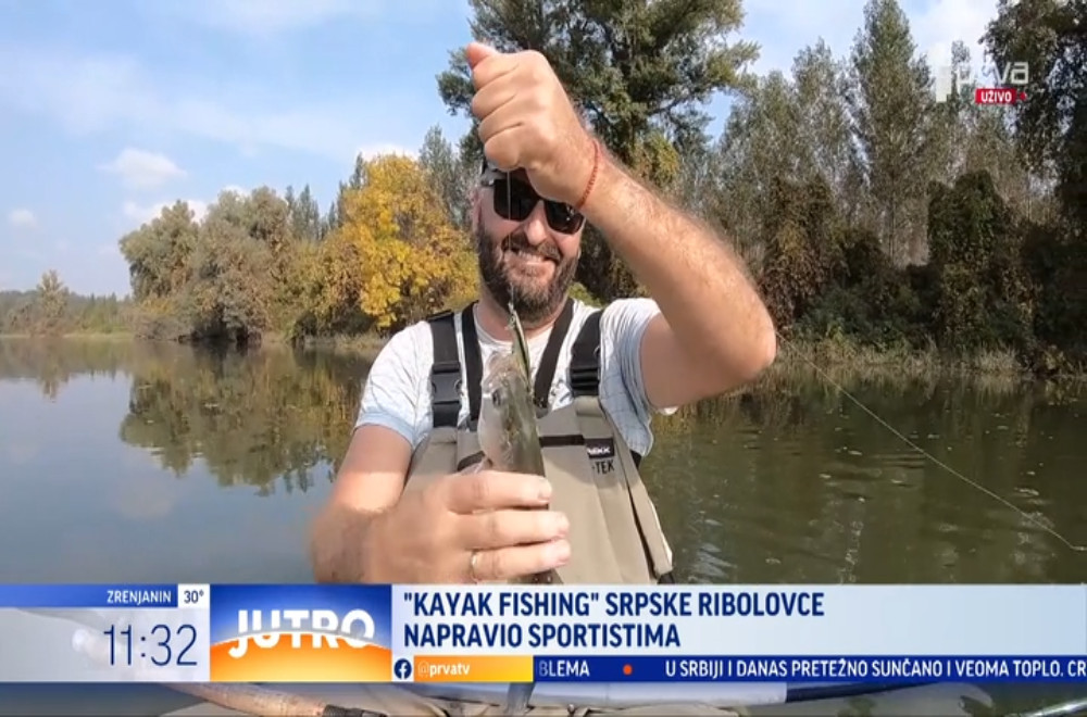 "Kayak fishing" srpske ribolovce napravio sportistima