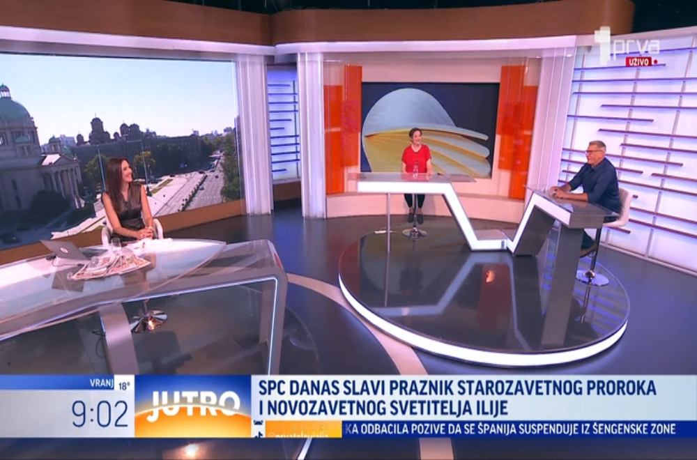 Prelistavanje štampe sa Gordanom Čomić i Vladimirom Vuletićem