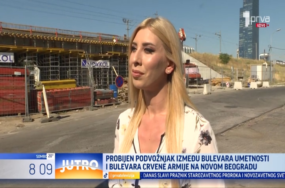 Probijen podvožnjak između Bulevara umetnosti i Bulevara Crvene armije na Novom Beogradu