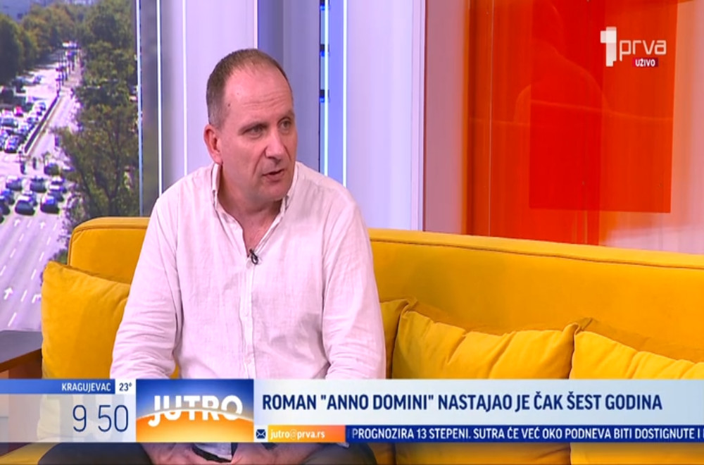Gost “Jutra”: Dejan Voštić, pisac