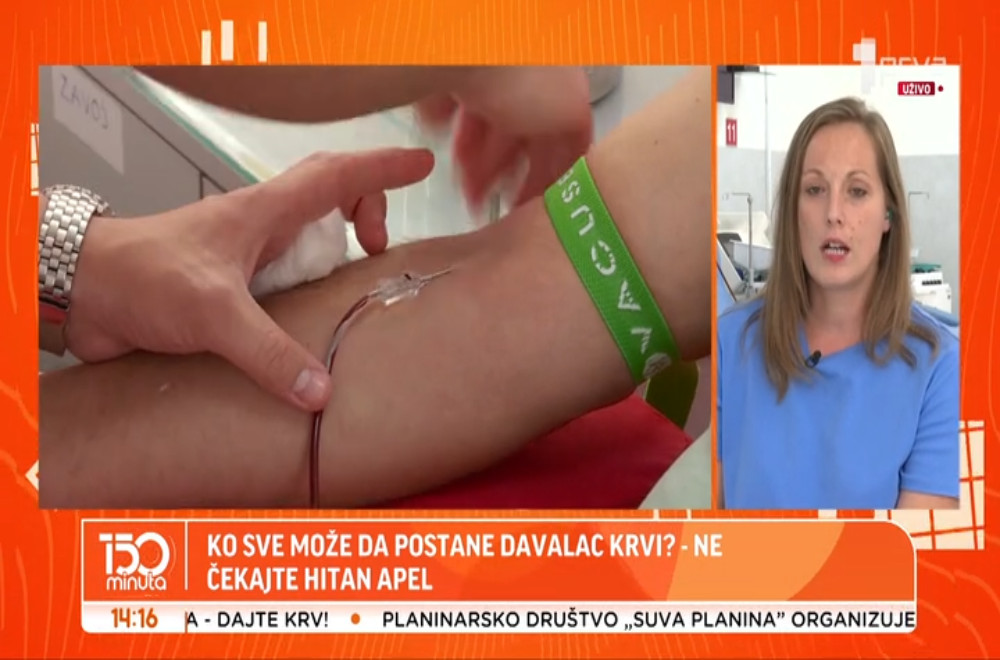 Rezerve krvi u Srbiji ponovo su na kritično niskom nivou