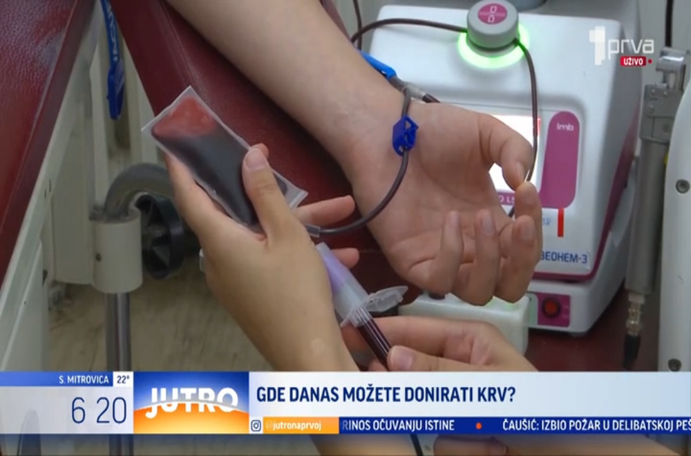 Gde danas možete donirati krv?