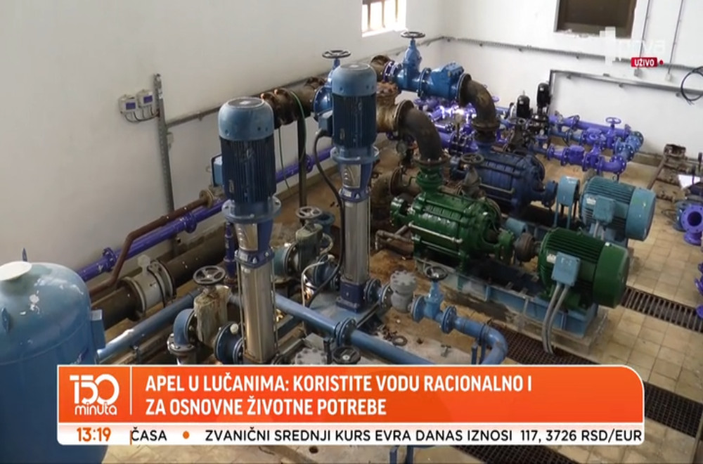 Kakva je trenutno situacija sa vodosnabdevanjem u opštini Lučani, da li ima dovoljno vode?