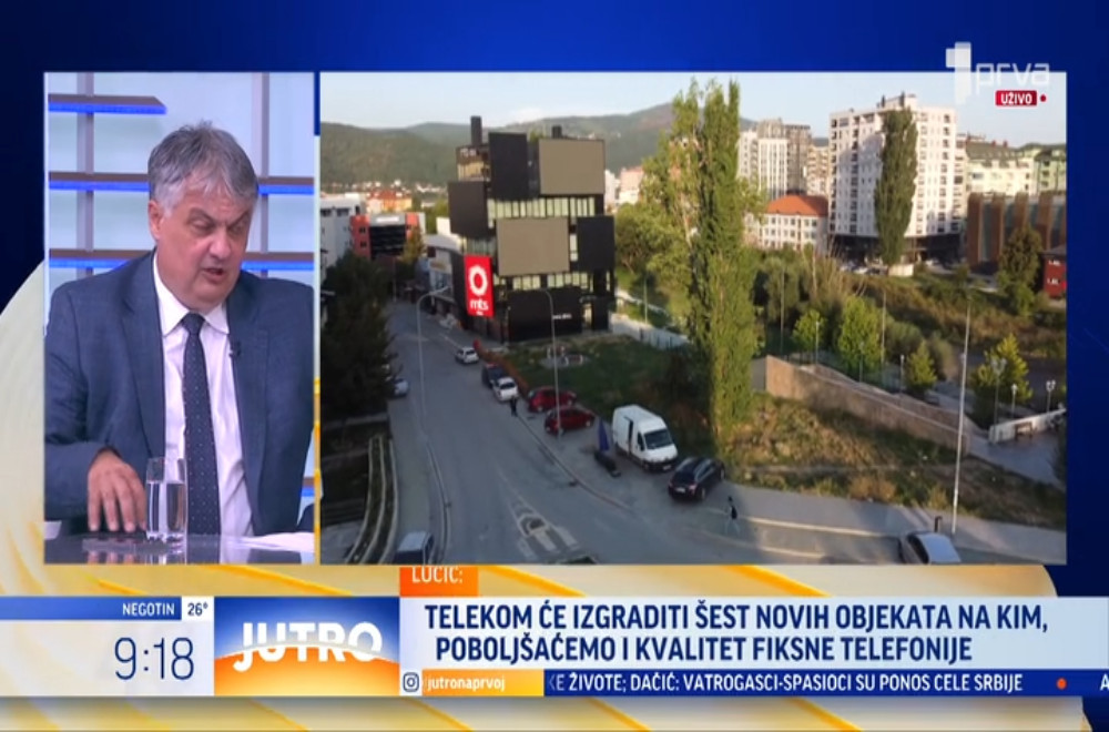 Gost „Jutra“: Generalni direktor Telekoma Srbija Vladimir Lučić