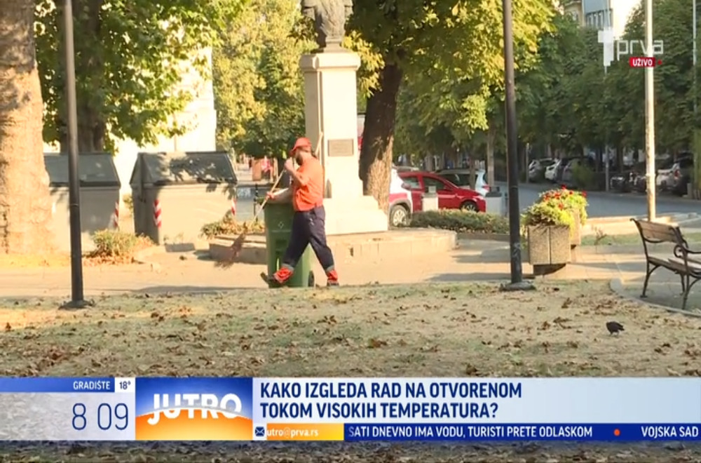 Kako izgleda jedna smena na visokim temperaturama