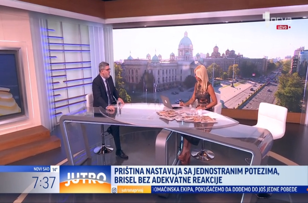 Gost "Jutra" ministar za evropske integracije Nemanja Starović