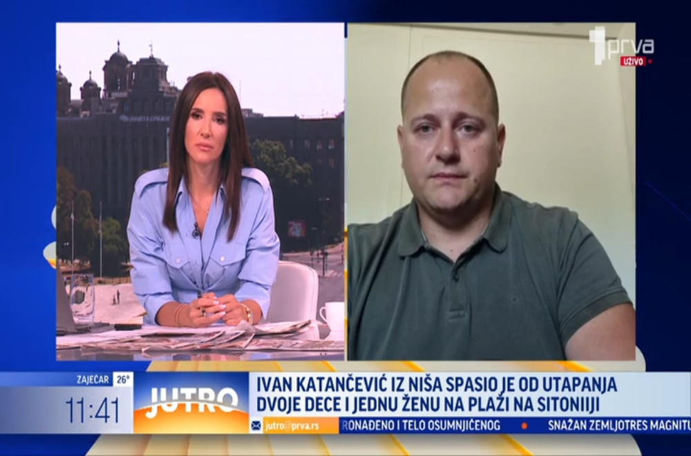 Kako je Ivan iz Niša spasio ženu i dvoje dece od utapanja na Sitoniji?