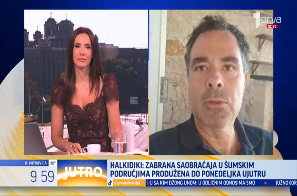 Kakva je situacija sa požarima na Halkidikiju, u Grčkoj?