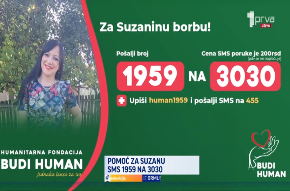 Suzani koja je imala operaciju melanoma na oku je potrebna pomoć