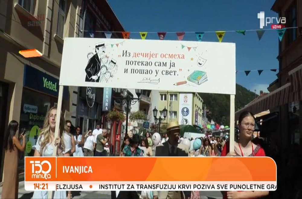 Danas je Ivanjica prestonica satire i humora, jer počinje Nušićijada!