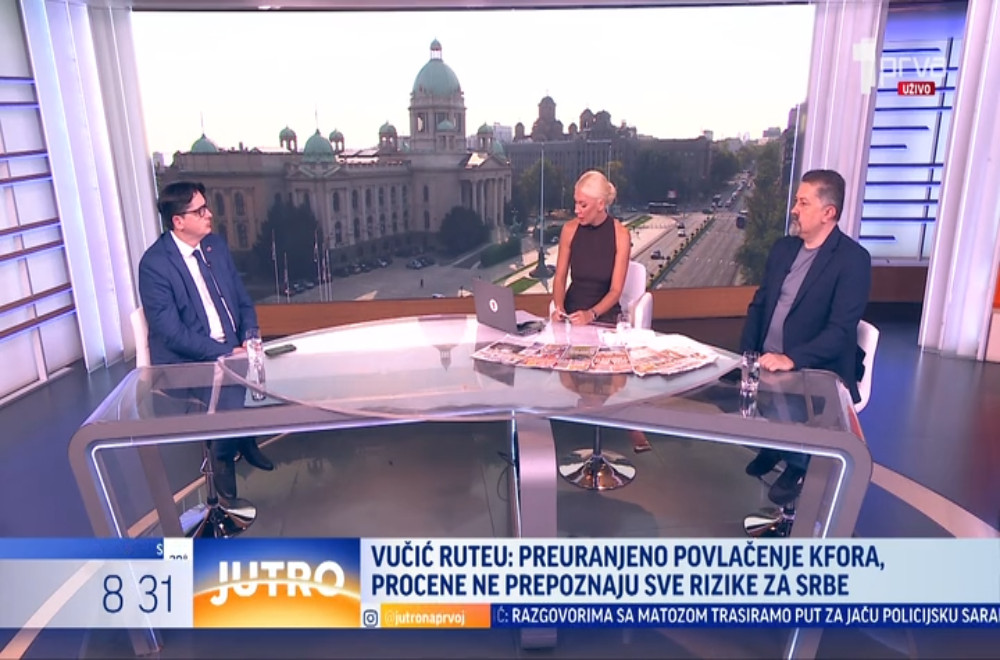 Gosti "Jutra" Uglješa Mrdić i Saša Milovanović