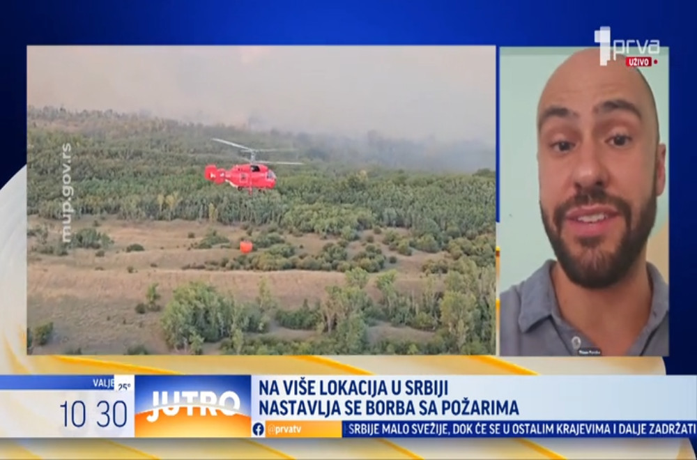 Brazilac Tijago Fereira o požarima u Deliblatskoj peščari