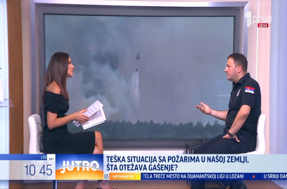 Teška situacija sa požarima u našoj zemlji.