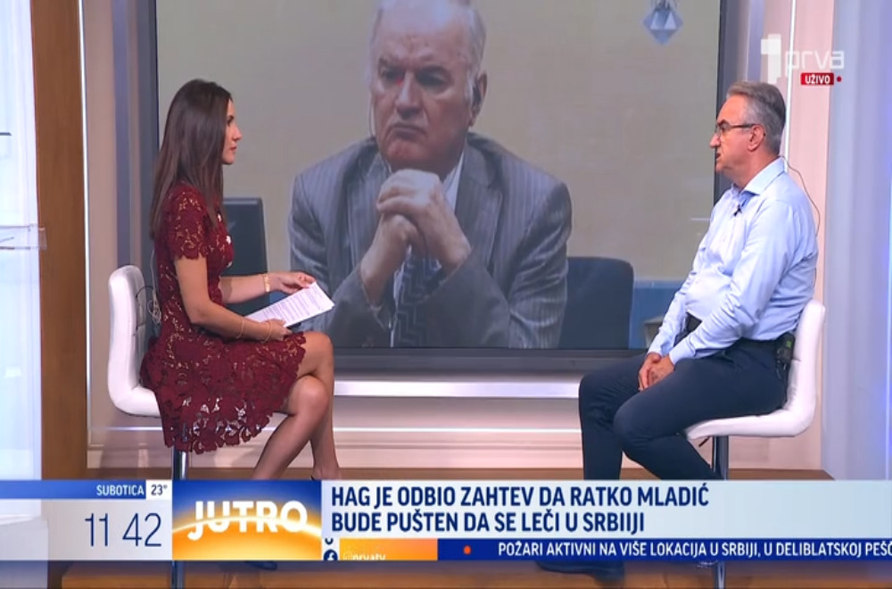 Hag odbio zahtev da Ratko Mladić bude pušten da se leči u Srbiiji