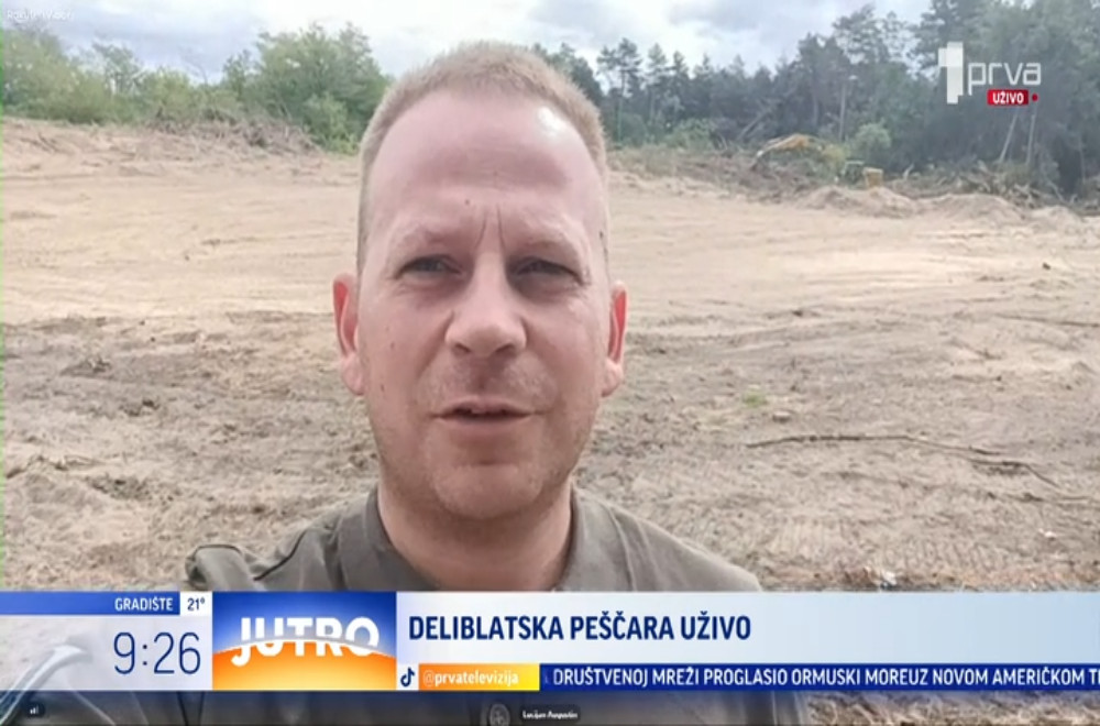 Kakva je situacija ovoga jutra u Deliblatskoj peščari?