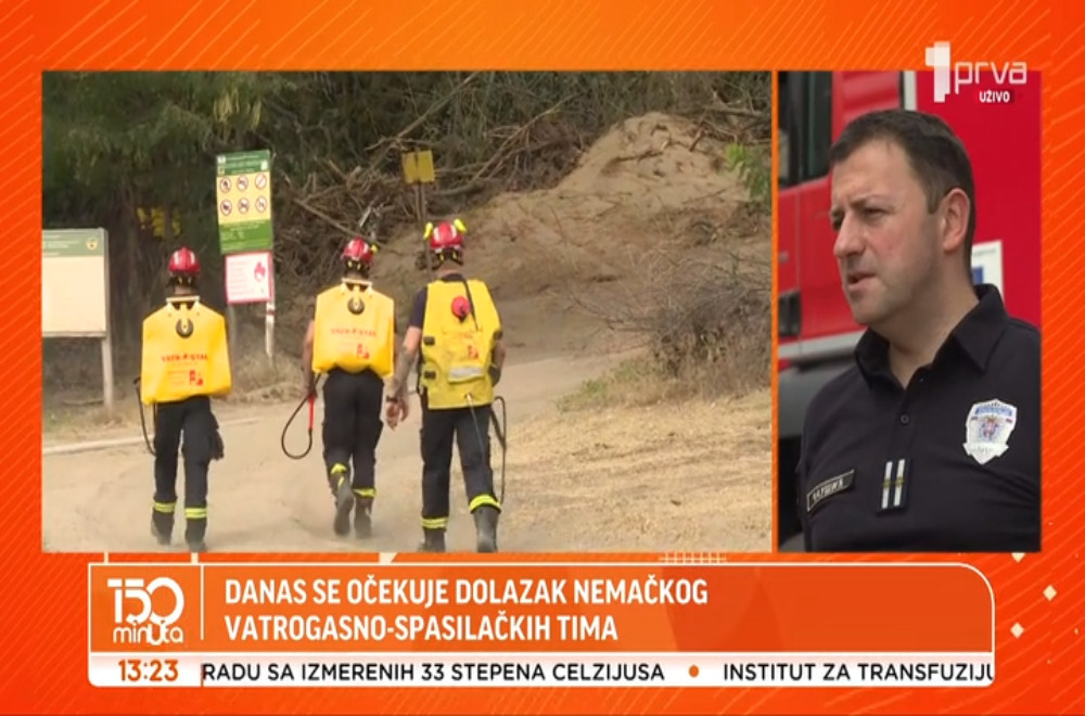 Požar u Deliblatskoj peščari i dalje aktivan: Situacija stabilnija, ali opasnost nije prošla