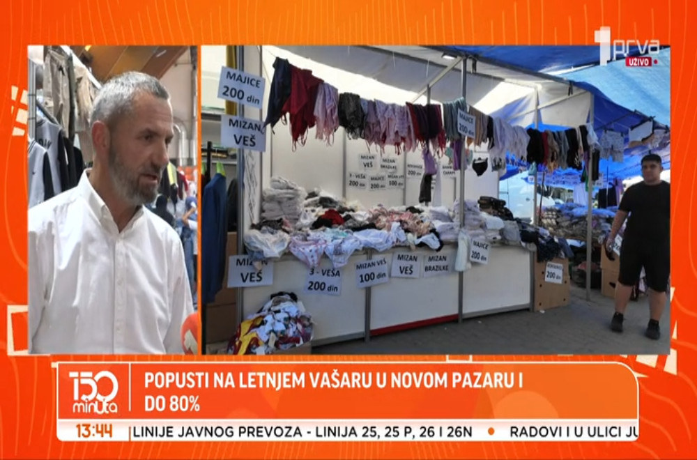 Letnji vašar u Novom Pazaru donosi posebne popuste: Evo šta Novopazarci nude kupcima