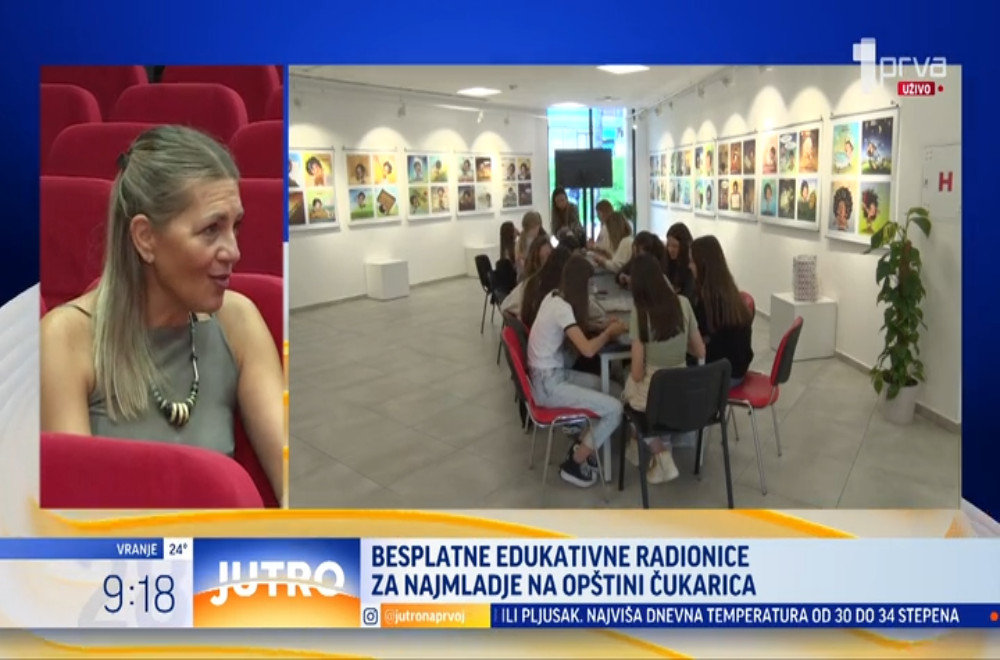 Edukativne radionice za decu na opštini Čukarica