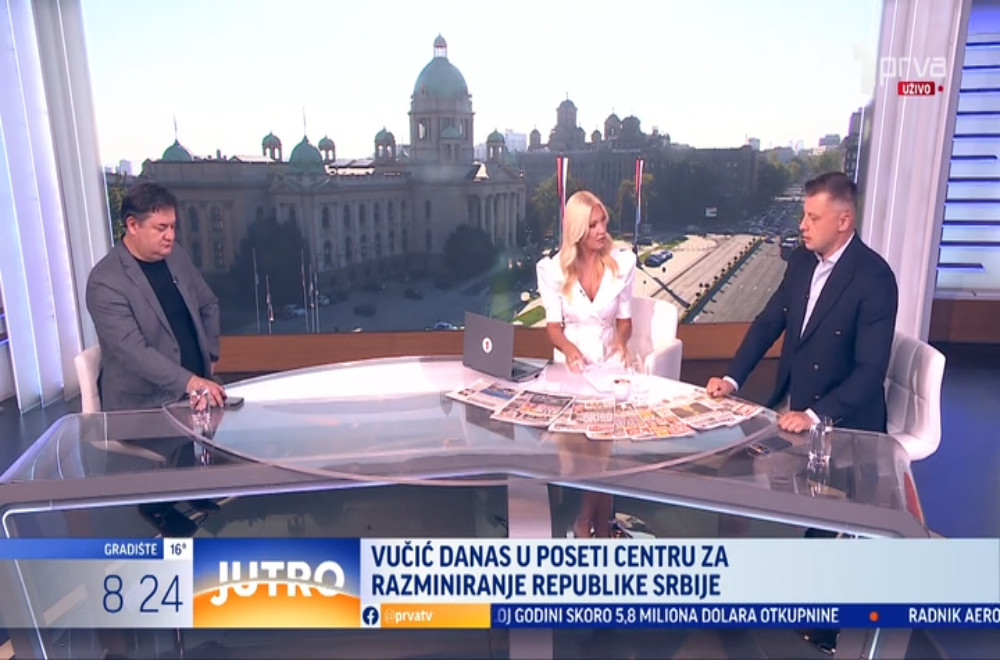 Gosti "Prelistavanja" Dejan Miletić i Samir Tandir