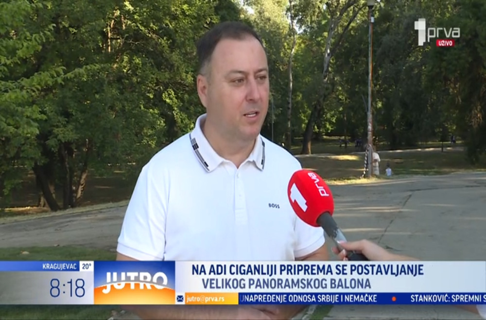 Pogled na Beograd sa visine od 150 metara: Panoramski balon stiže na Adu Ciganliju