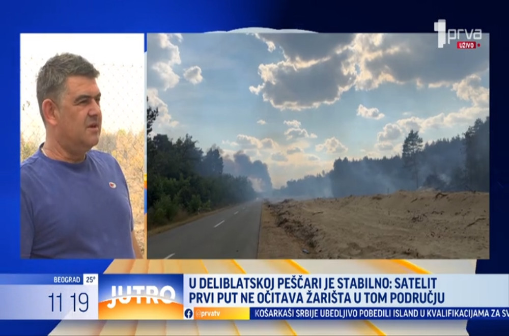 Požar u Deliblatskoj peščari: Kakvo je stanje na terenu?