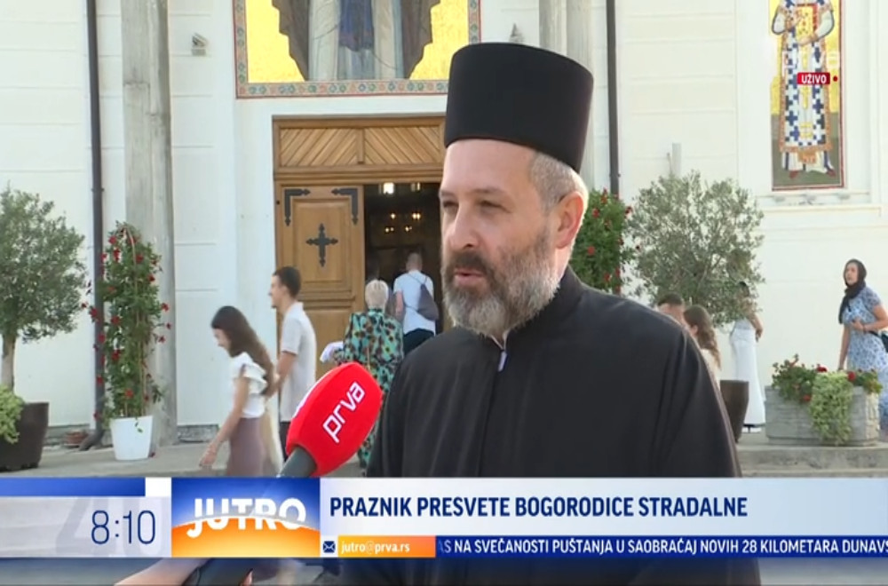 Praznik Ikone Presvete Bogorodice Stradalne u Hramu Svetog Simeona
