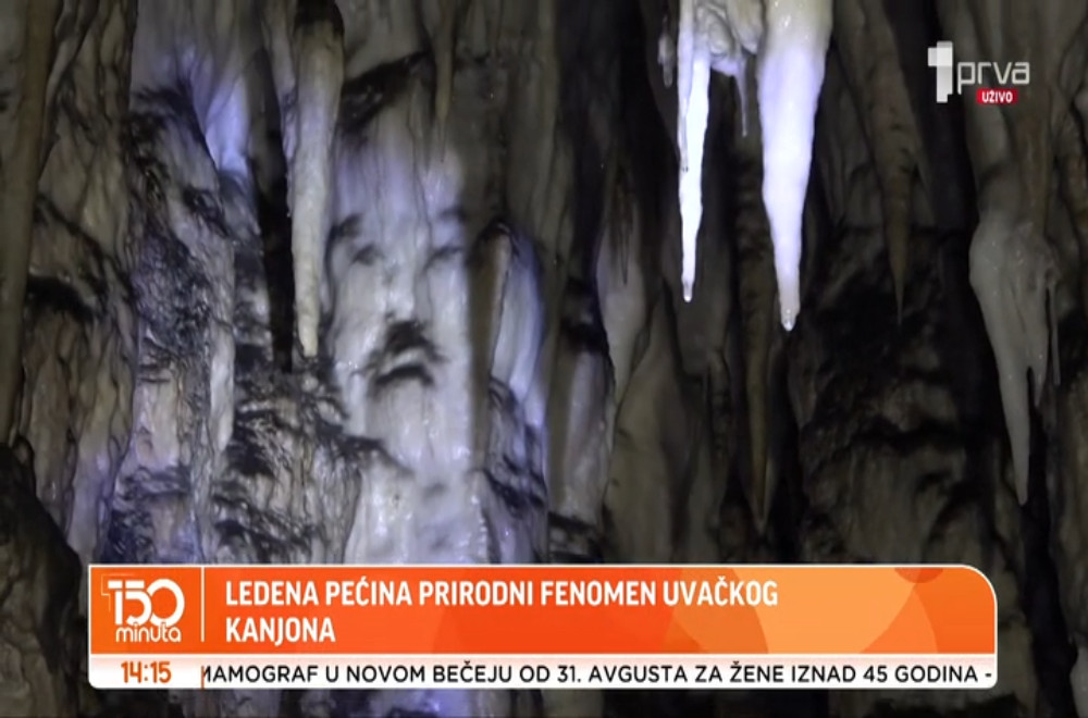 Kanjon Uvca, osim beloglavih supova i vidikovaca, prepoznatljiv je i po Ledenoj pećini