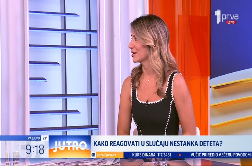 Šta kad se dete izgubi? Gosti Jutra: Anđela Đurašković i Igor Jurić