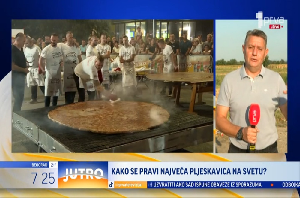 Kako se pravi najveća pljeskavica na svetu?