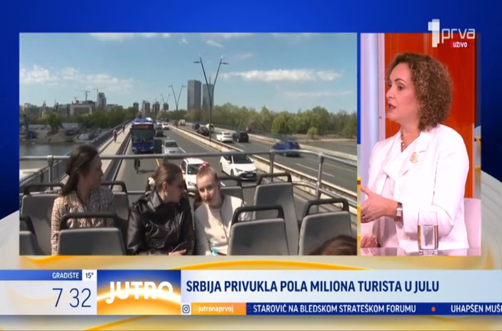Sve više turista dolazi u Srbiju