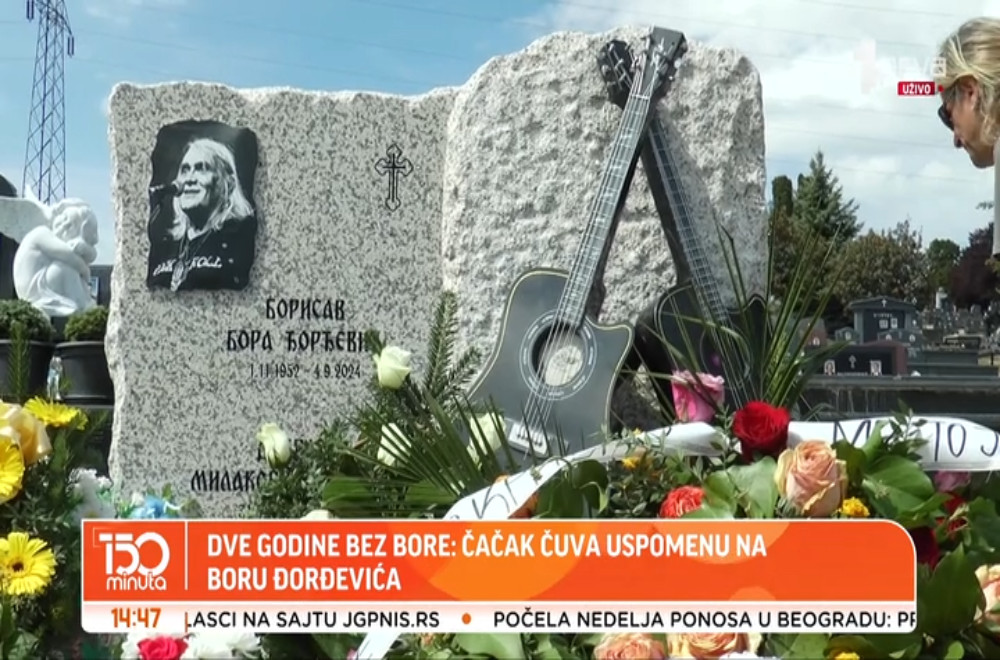 Dve godine bez Bore Đorđevića: Čačak čuva uspomenu na legendarnog rokera