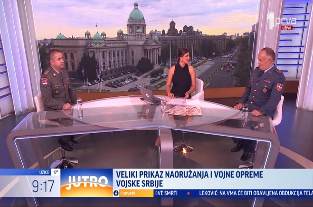 Velika vojna vežba i vojni rok. Gosti Jutra: Marko Bojović i Saša Adžić