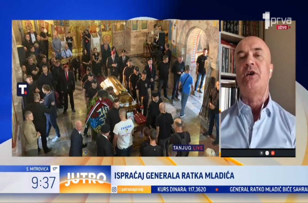 Ratko Mladić biće sahranjen danas u Beogradu: Okupljanje građana na Vidikovcu