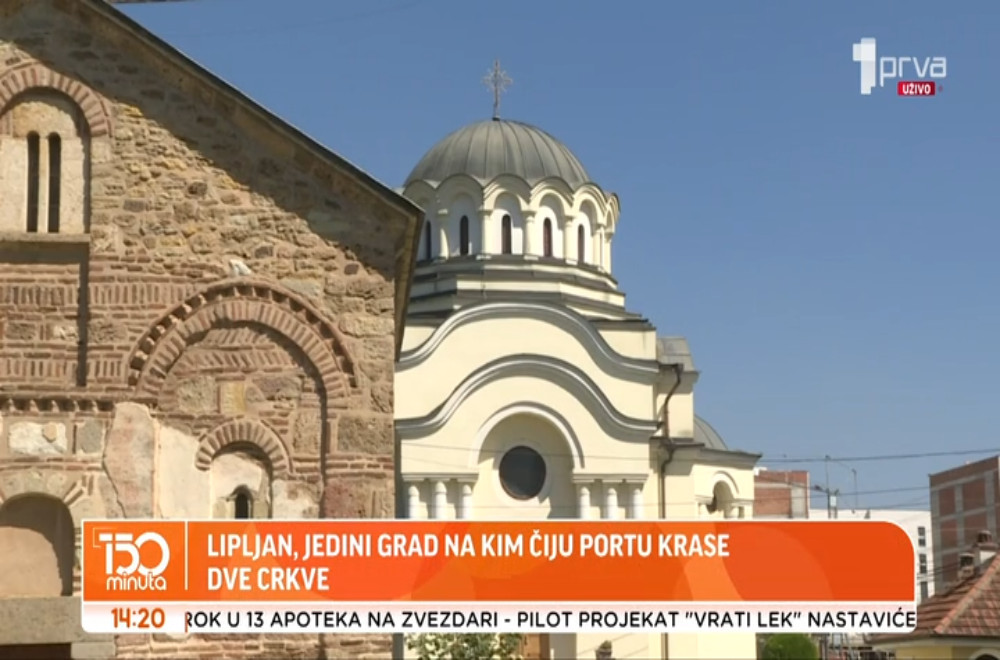 Lipljan, jedini grad na KiM čiju portu krase dve crkve