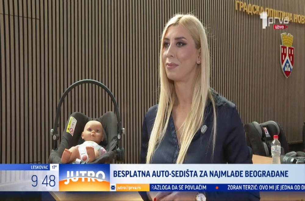 Najmlađim Novobeograđanima dodeljuju se besplatna auto-sedišta