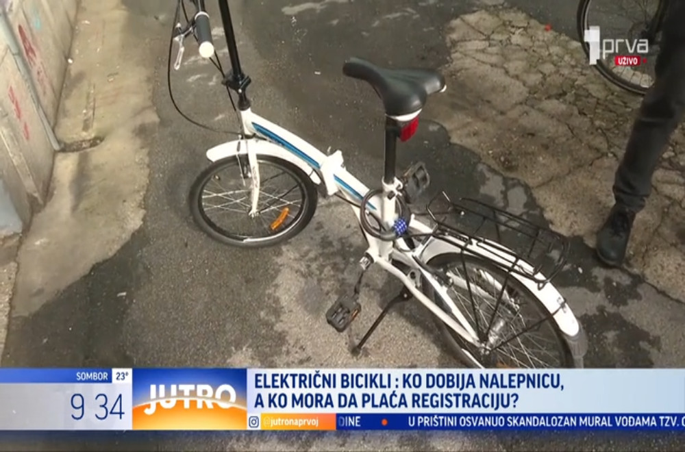 Registracija električnih bicikala?