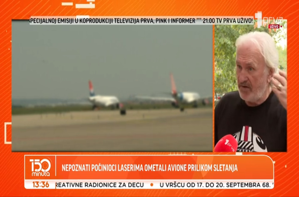 Ometanje aviona laserima