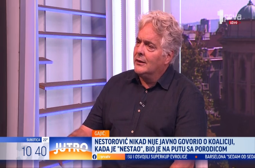 Gost “Jutra” je predsednik Narodne stranke Vladimir Gajić