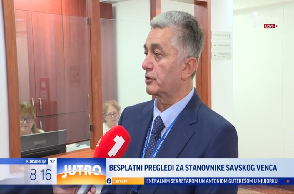 Besplatni medicinski pregledi za stanovnike Savskog venca