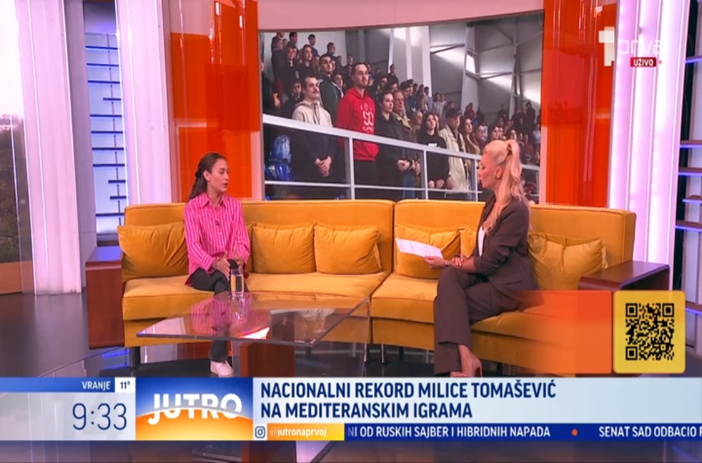 Milica je oborila nacionalni rekord na Mediteranskim igrama