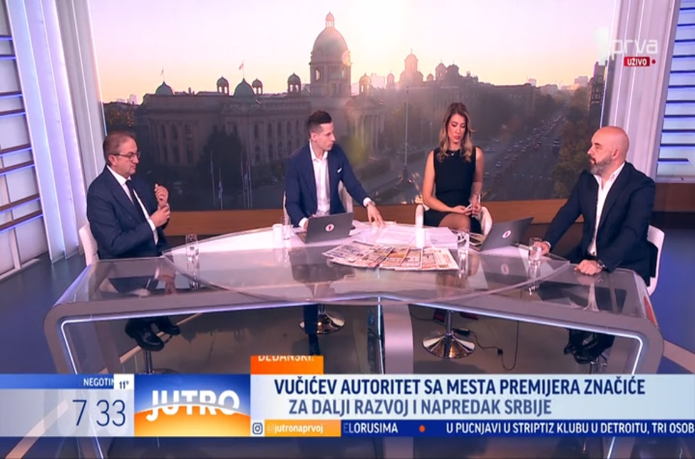 Gosti Teme Jutra: Stevica Deđanski i Stefan Srbljanović